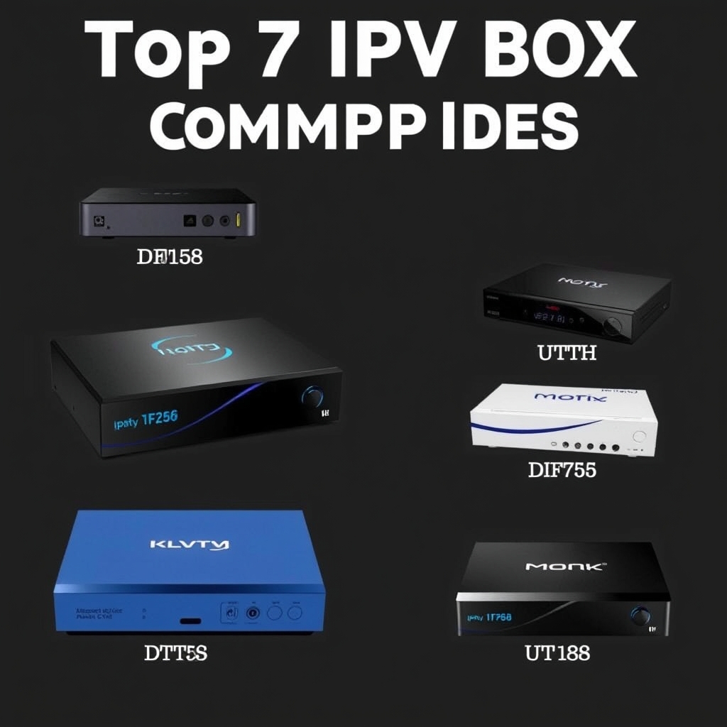 comparison of the best iptv boxes 2024 including Nvidia Shield and Formuler