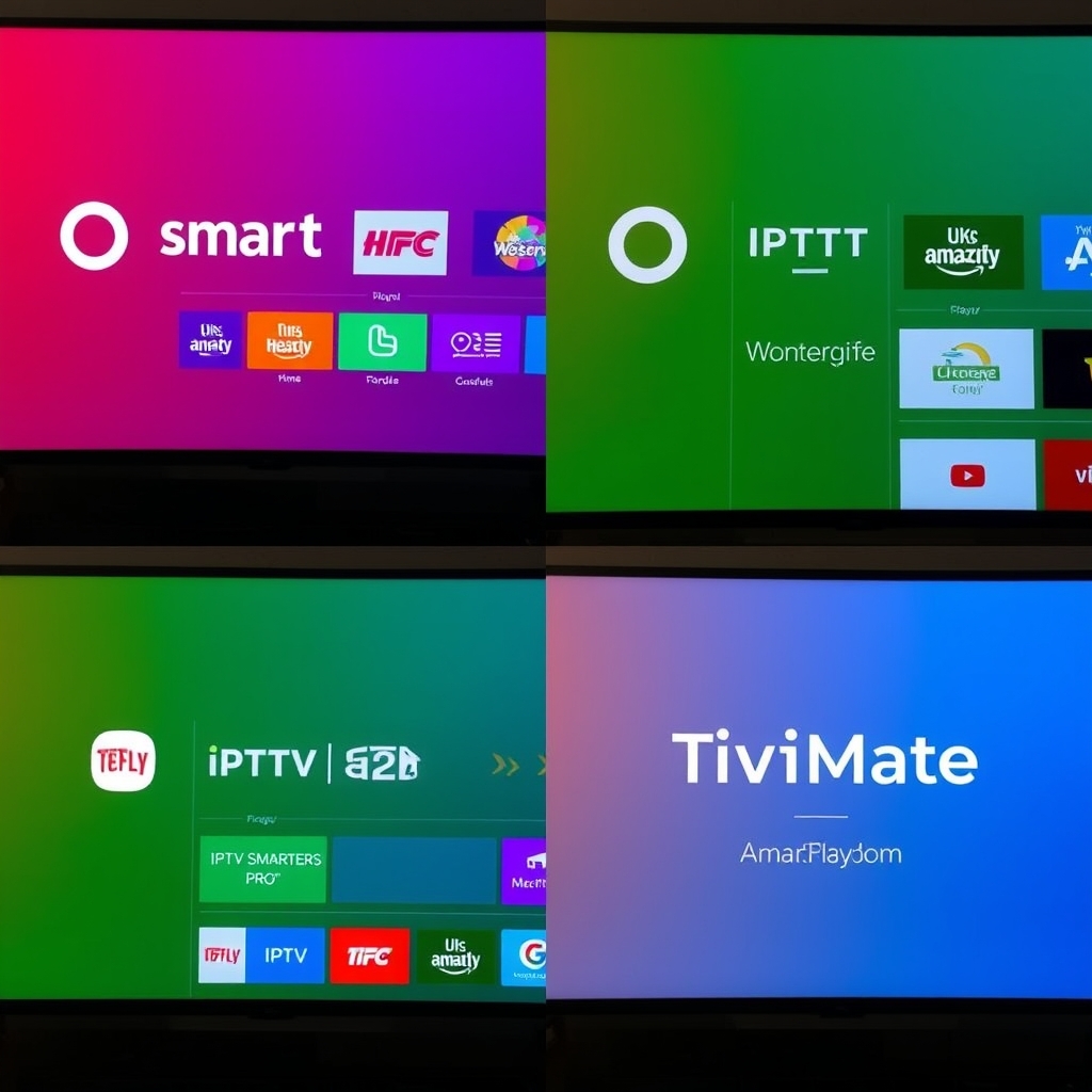 Comparison of best IPTV apps for Smart TV free trial