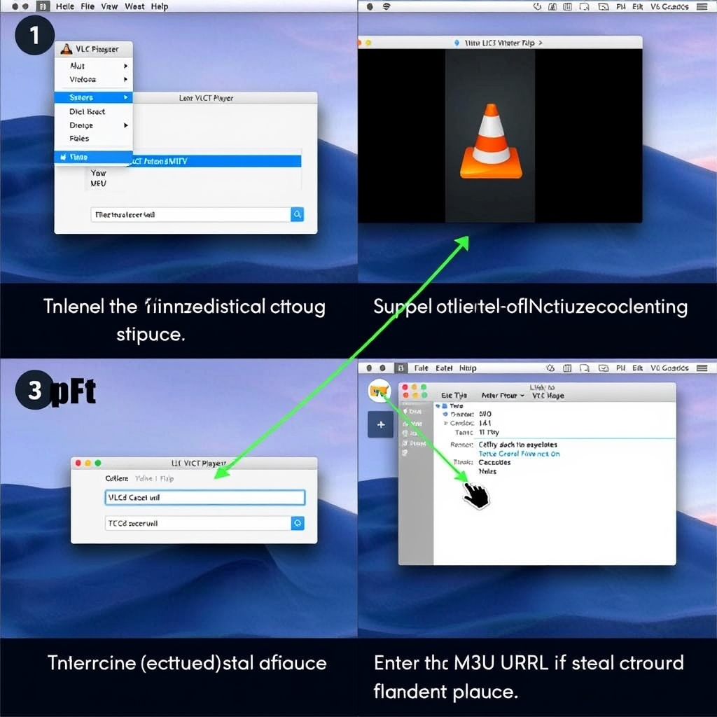 How to setup IPTV free trial Mac using VLC player