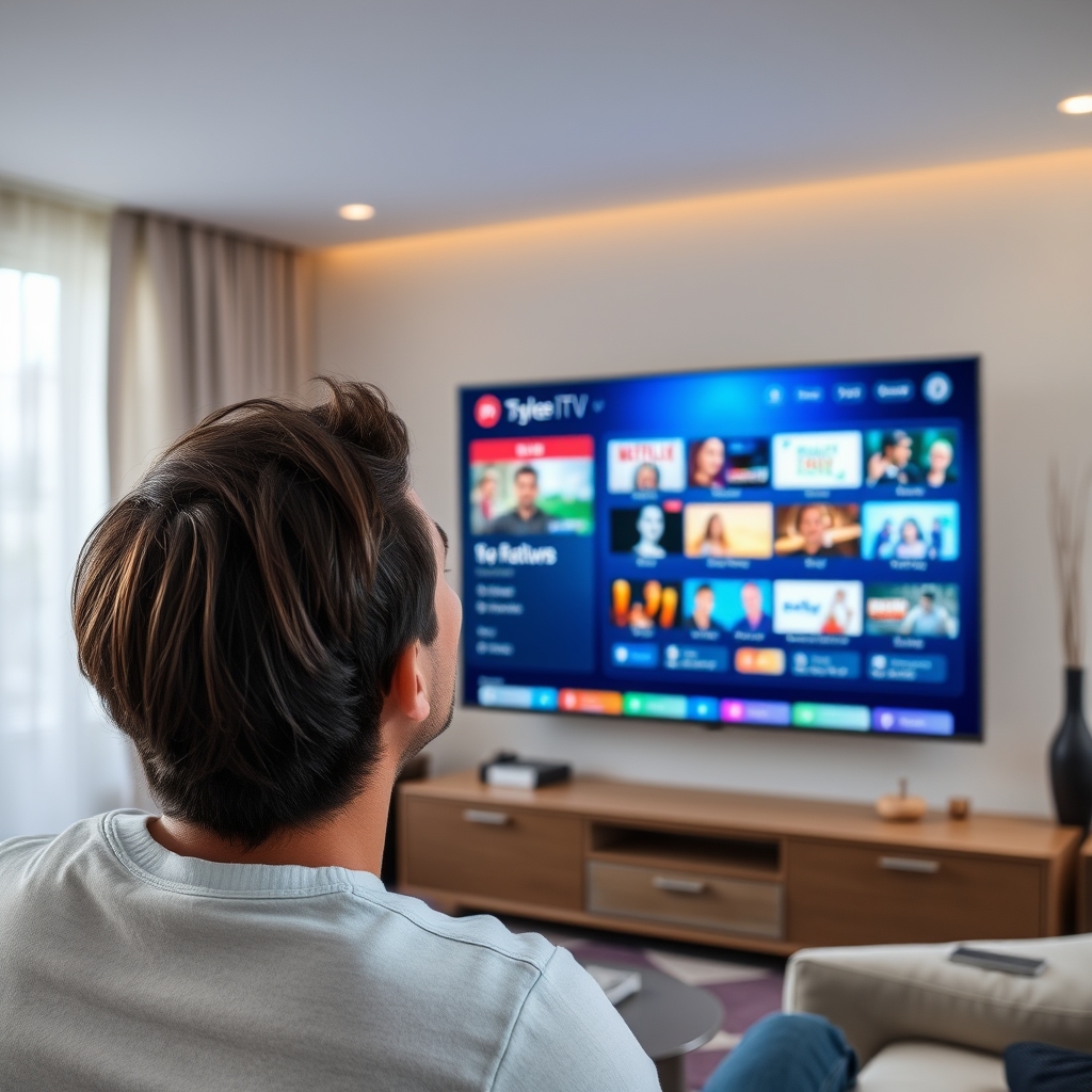 satisfied viewer after testing iptv providers with free trial