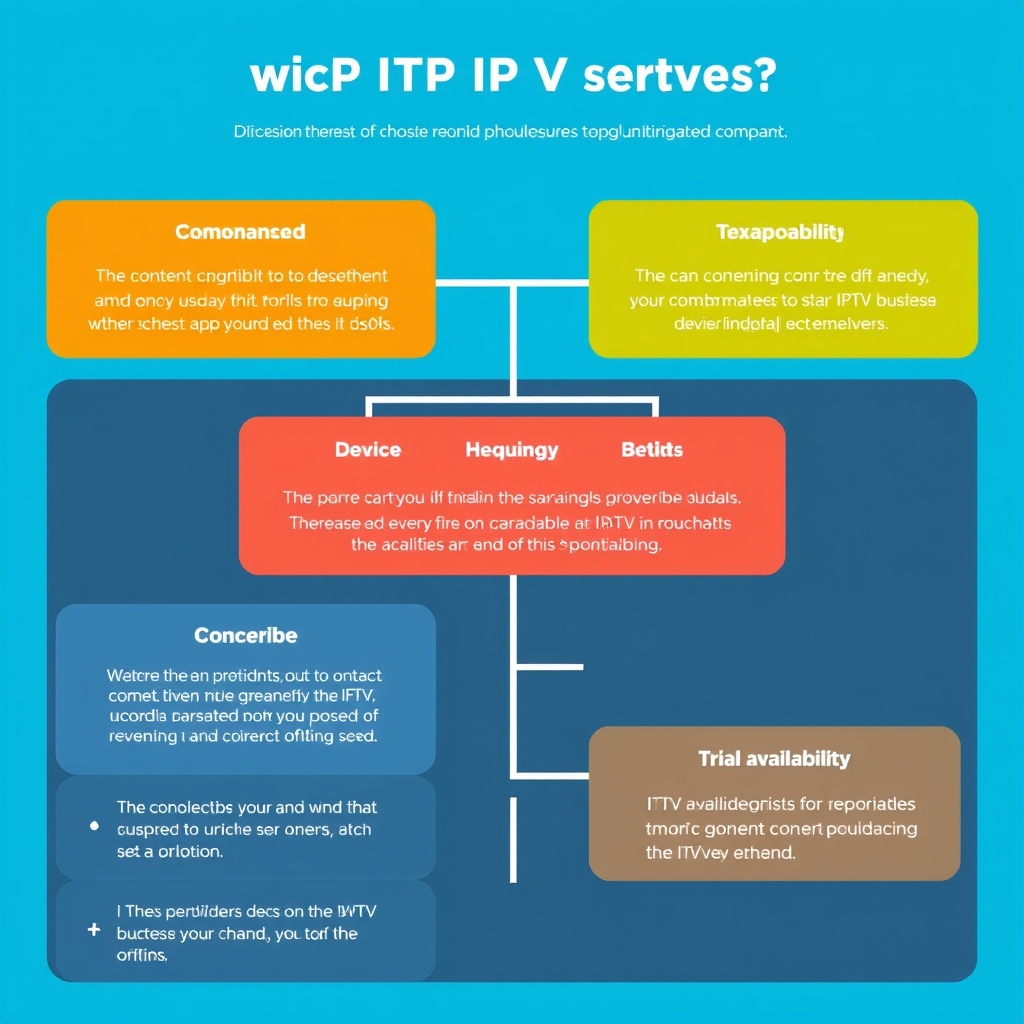 Decision guide for selecting iptv providers with free trial