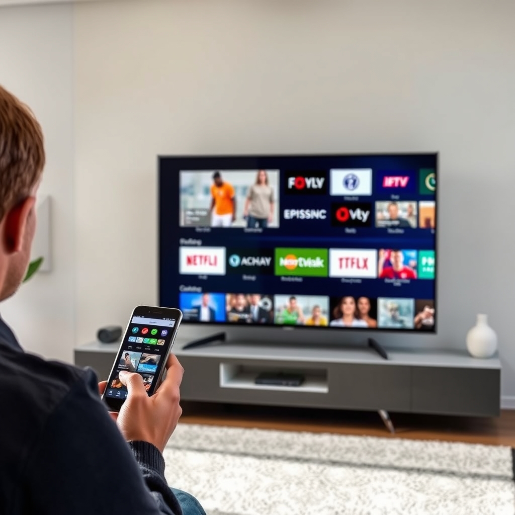 Best IPTV subscriptions offering multiple channel options on a modern television