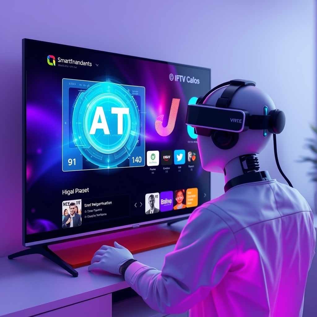 future concepts for online iptv player with AI and VR integration