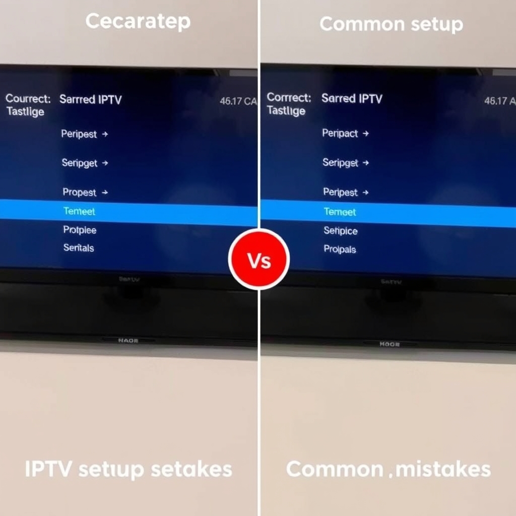 Avoiding common mistakes when setting up IPTV trial account