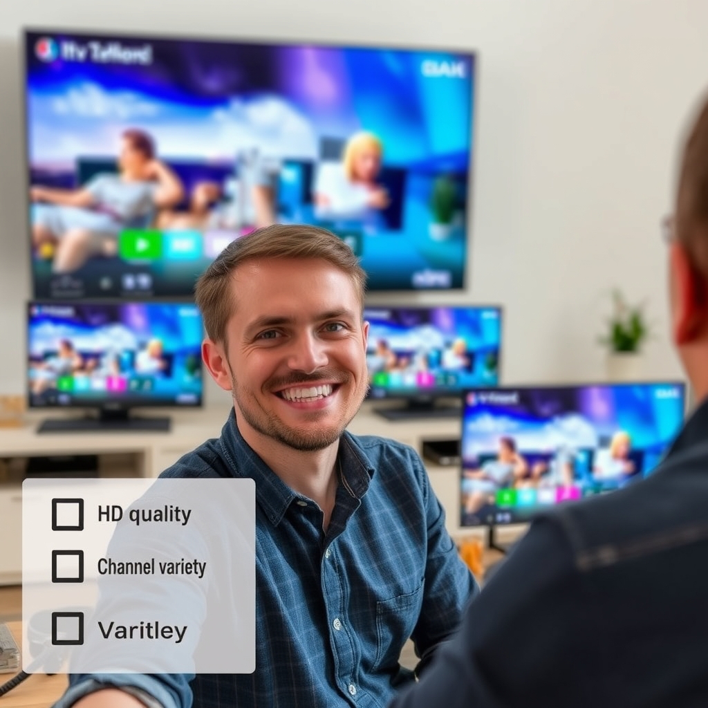 testing a legal IPTV service free trial